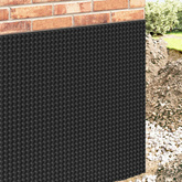 Arkusz drenażowy z wypustkami Czarny 0,5 x 20 m HDPE