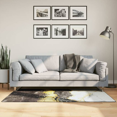 vidaXL Dywan z możliwością prania, kolorowy, 80x150 cm, antypoślizgowy