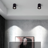 Lampa punktowa Czarna 30W Spot LED 2700-3200K Abruzzo Romeo