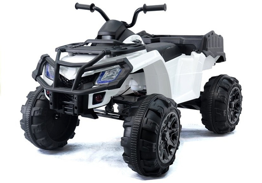 Quad Na Akumulator BDM 0909 Dla Dzieci Światła LED MP3 Biały 24V