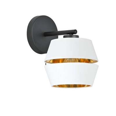 Kinkiet  PIANO K1 WHITE/GOLD