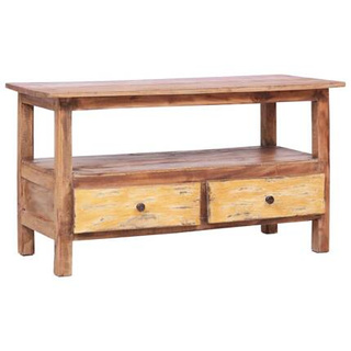 vidaXL Szafka pod TV, 90 x 40 x 50 cm, lite drewno z odzysku