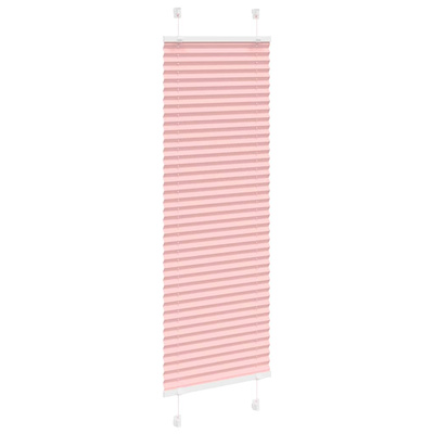 Roleta plisowana różowa 40x100 cm Szerokość tkaniny 39,4cm
