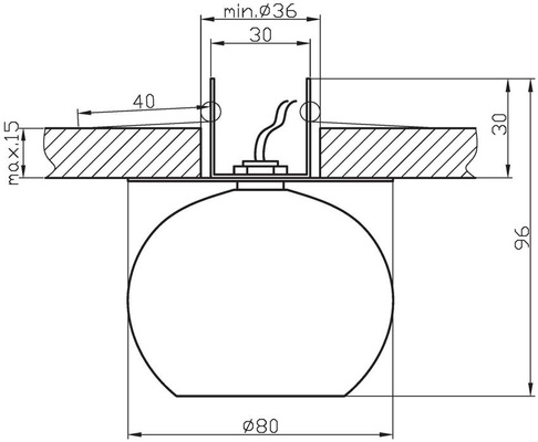 Oprawa stropowa Candellux sk-35 CH G4 chrom oprawa stropowa stała kryształ 20W G4 kulka3