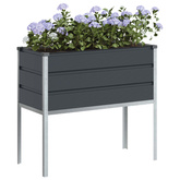 Donica Antracyt 100 x 45 x 90 cm Stal Galwanizowana