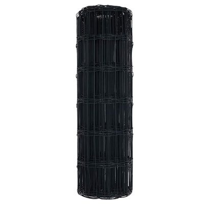 Ogrodzenie Euro 0,6 x 50 m Żelazo pokryte PVC Szary
