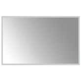 vidaXL Lustro łazienkowe z LED, 50x80 cm