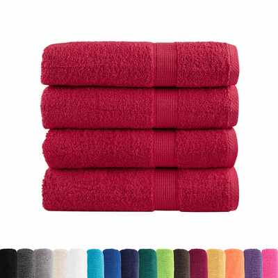 Ręczniki premium, SOLUND, 4 szt., 100x150 cm, 600 g/m?