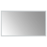 vidaXL Lustro łazienkowe z LED, 70x40 cm