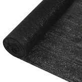 Siatka cieniująca, czarna, 1,8x25 m, HDPE, 195 g/m?