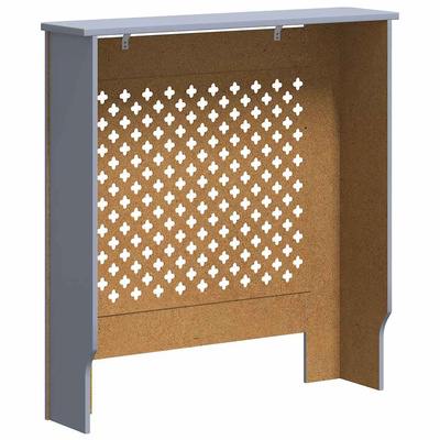 na kaloryfer, MDF, szara, 78 cm Osłona