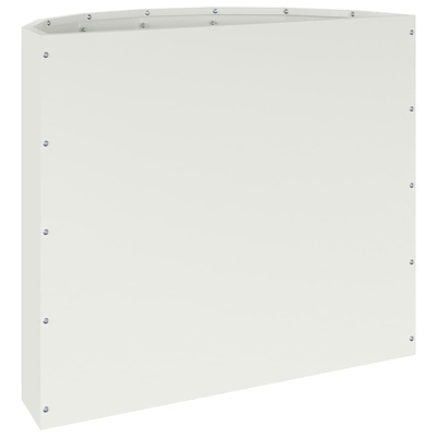 Donica Biały 60 x 30 x 50 cm Stal