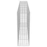 Ściana gabionowa z pokrywami, galwanizowana stal, 300x50x150 cm