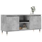 vidaXL Szafka pod TV, szarość betonu, 104x35x50 cm model standard