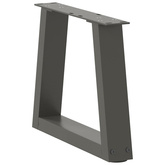 Nogi do stolika kawowego w kształcie litery V 2 szt. Antracyt 40x(30-31,3) cm Stal