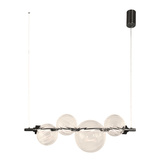 Lampa wisząca Playa szklane klosze kula 4-punktowa LED 3000K regulowana