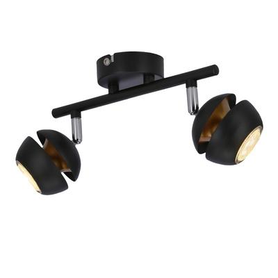 Boni listwa 2x3w gu10 led czarny