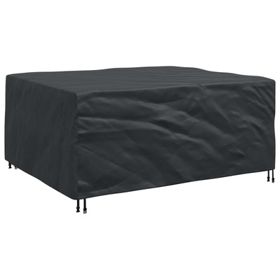 Pokrowiec na meble Gładki Czarny 200 x 160 x 70 cm 420D