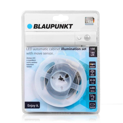 Blaupunkt Taśma LED  z czujnikiem ruchu zasilana bateriami 4xAAA Cabinet Light Set barwa naturalna