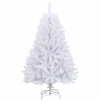Sztuczna choinka Biały 80 x 80 x 150 cm PVC i Metal
