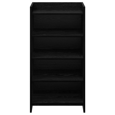 Szafka na buty Czarny dąb 48 x 36 x 92 cm Drewno inżynieryjne