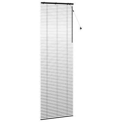 Żaluzja wenecka Czarny 90 x 250 cm 35 mm