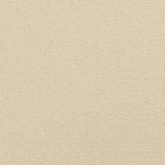 vidaXL Rozkładany fotel masujący, kremowy, obity tkaniną