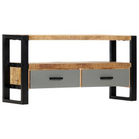 vidaXL Szafka pod TV, 100x30x50 cm, lite drewno mango