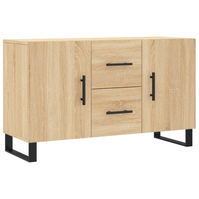 Komoda, dąb sonoma, 100x36x60 cm, materiał drewnopochodny model standard