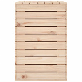Kosz na pranie, 88,5x44x66 cm, lite drewno sosnowe