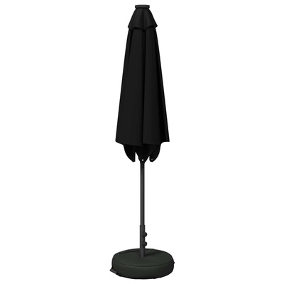 Parasol ogrodowy z oświetleniem LED i podstawą 270 x 270 cm