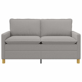 Sofa jasnoszary 156 x 81 x 87,5 cm tkanina