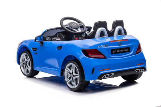 Auto Na Akumulator Mercedes SLC 300 Światła LED MP3 Pilot Niebieski