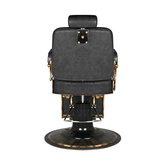 Gabbiano fotel barberski Boss HD Old Leather czarny 131780