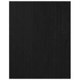 vidaXL Szafka pod TV, czarna, 70x33x42 cm, drewno sosnowe