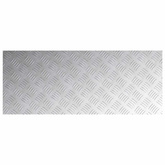 Stopień Prostokątny 2 pcs Srebrny 100 x 40 cm Aluminium