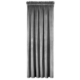 Zasłona Melanie stalowa 140x270