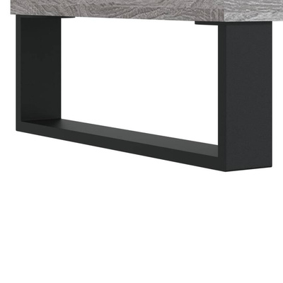 vidaXL Szafka pod TV, szary dąb sonoma, 100x34,5x44,5 cm