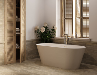 Wanna wolnostojąca 170 cm limnos z syfonem chrom AN-00-110-KPL Invena