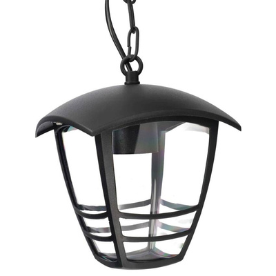 Lampa ogrodowa wisząca IMMA Black C E27 czarny łańcuch 1,1m IP44 EDO777383 EDO Solutions
