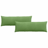 Poduszki na sofę 2 pcs jasnozielony 120 x 40 cm