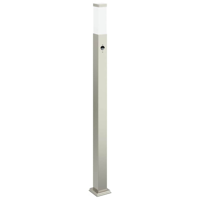 Słupek oświetleniowy z czujnikiem 110 cm, stal nierdzewna IP44