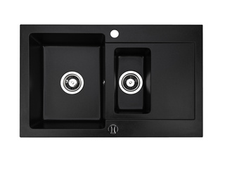 Zlewozmywak Cordeo 79 8M / czarny metalik