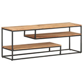 vidaXL Szafka pod TV, 130 x 30 x 45 cm, lite drewno akacjowe