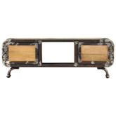 vidaXL Szafka pod TV, 120 x 30 x 42 cm, lite drewno mango