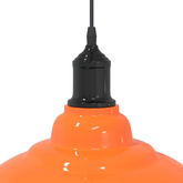 Lampa wisząca z regulacją wysokości E27 Pomarańczowy połysk