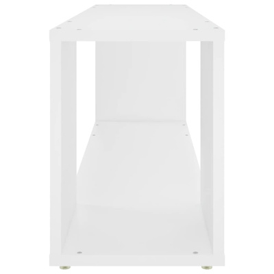vidaXL Szafka pod TV, biała, 100x24x32 cm, materiał drewnopochodny