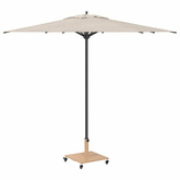 Podstawa do parasola Jasne drewno 45 x 45 x 31,5 cm