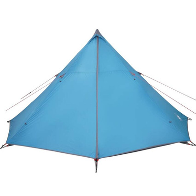 vidaXL Namiot rodzinny tipi, 8-os., niebieski, wodoszczelny model standard
