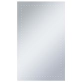 vidaXL Ścienne lustro łazienkowe z LED, 60 x 100 cm